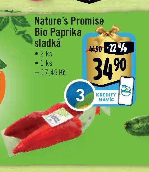 Nature's Promise Bio Paprika sladká
