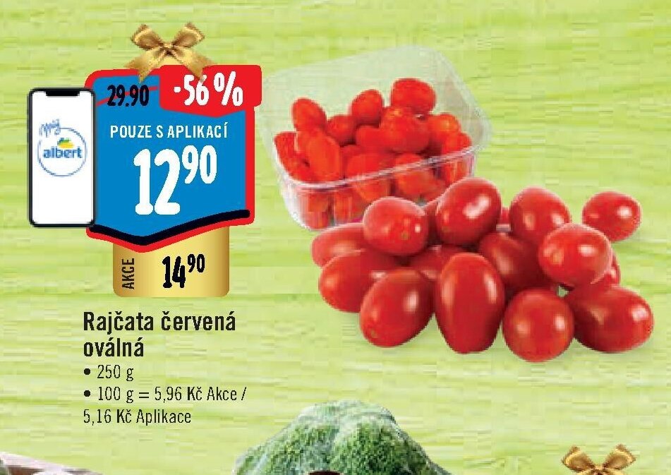 Rajčata červená oválná