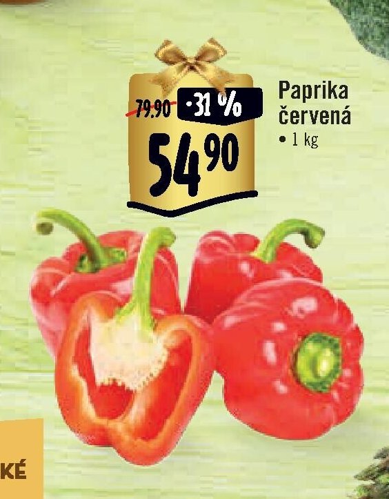 Paprika červená