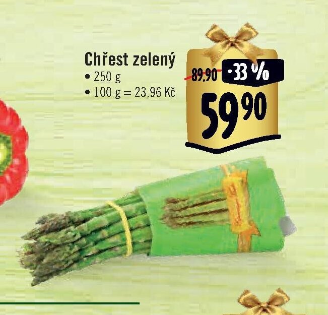 Chřest zelený