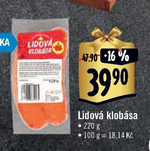 Lidová klobása