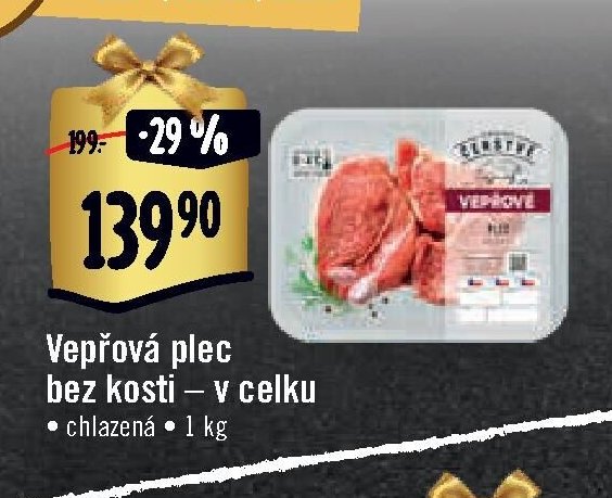 Vepřová plec bez kosti
