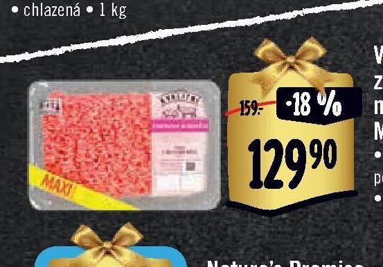 Výrobek z mletého masa mix Maxi