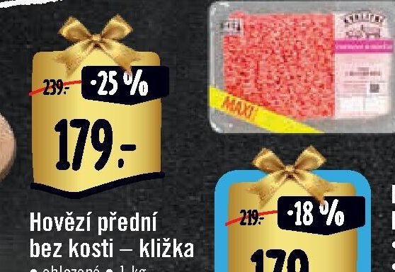 Hovězí přední bez kosti – kližka