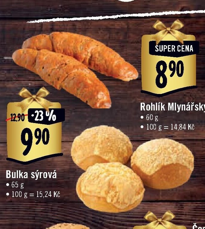 Rohlík Mlynářský žitný