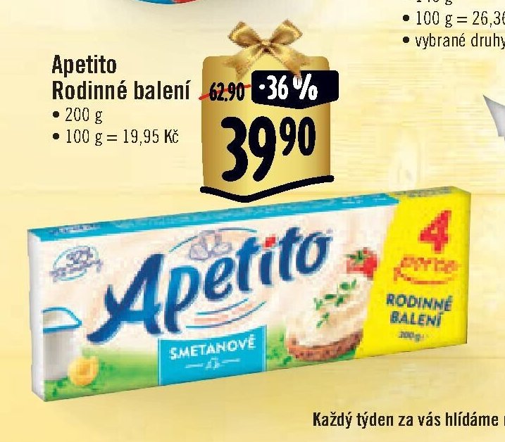 Apetito Rodinné balení