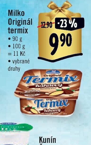 Milko Originál termix