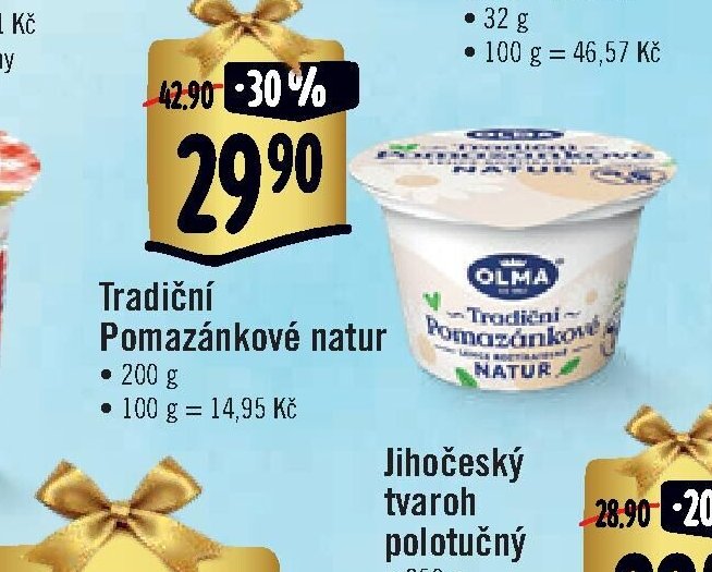 Tradiční Pomazánkové natur