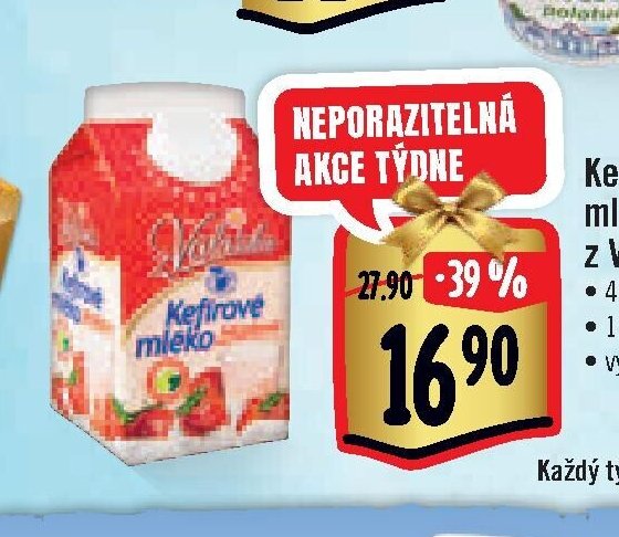 Kefírové mléko z Valašska
