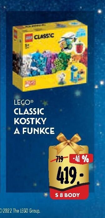 LEGO Classic Kostky a funkce