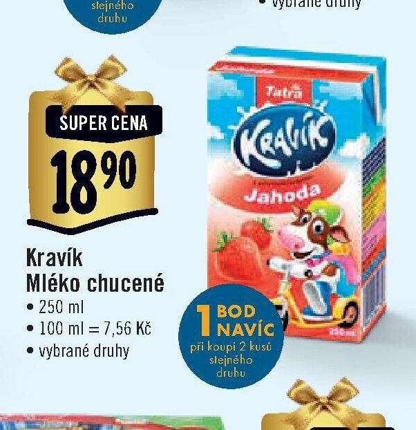 Kravík Mléko chucené