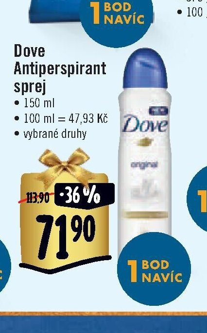 Dove Antiperspirant sprej