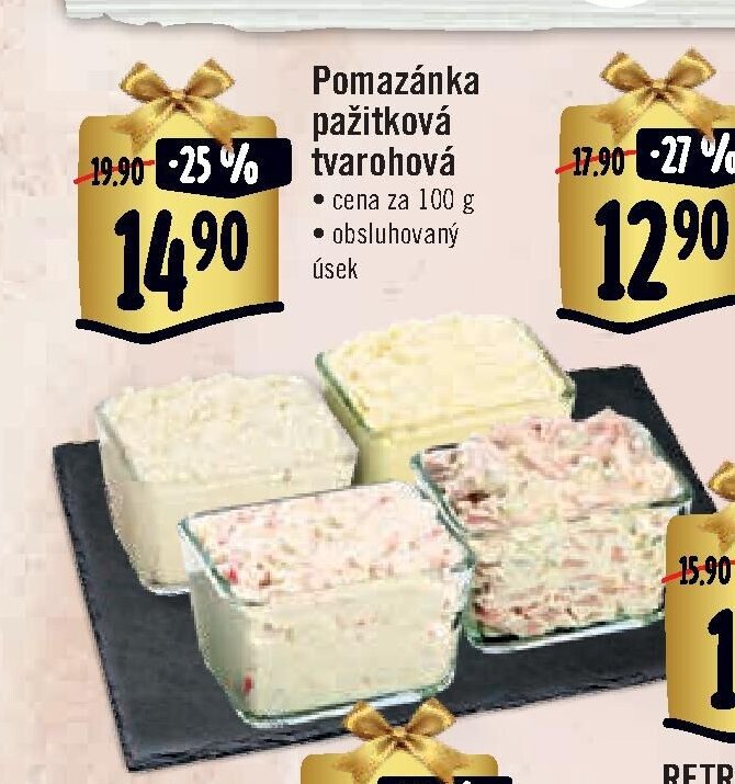 Pomazánka pažitková tvarohová