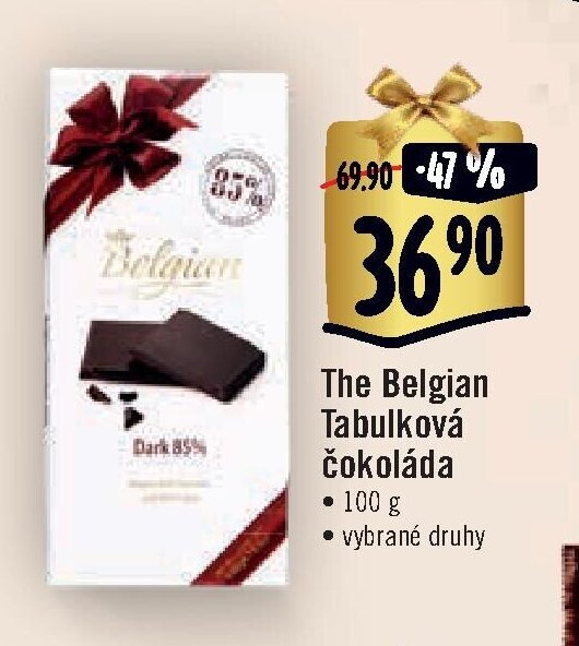 The Belgian Tabulková čokoláda