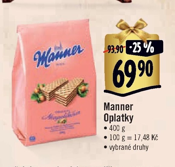 Manner Oplatky