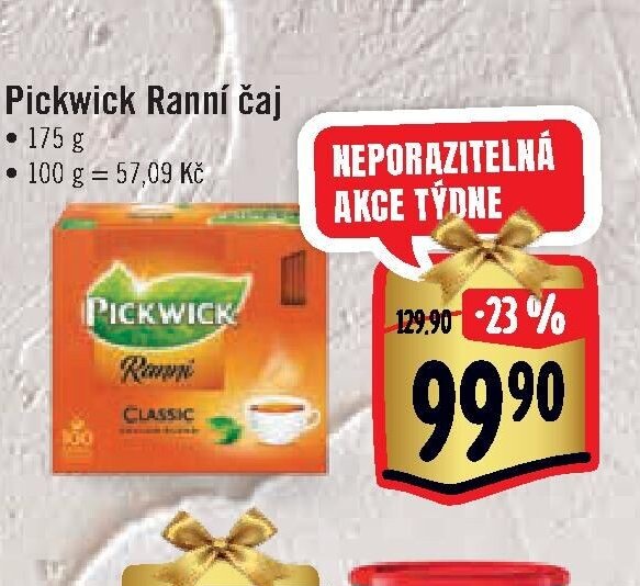 Pickwick Ranní čaj