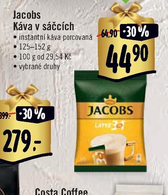 Jacobs Káva v sáčcích