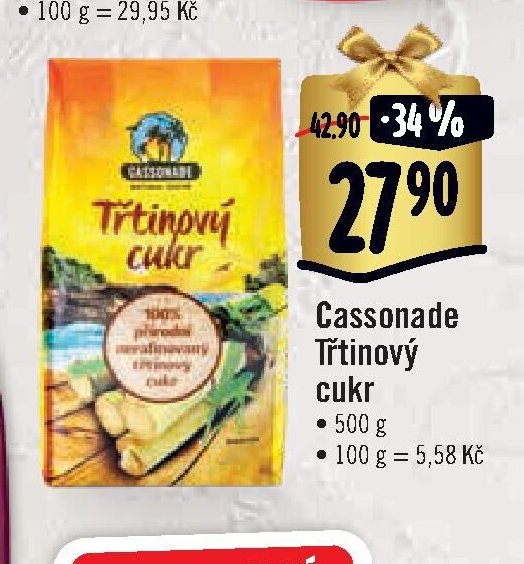 Cassonade Třtinový cukr