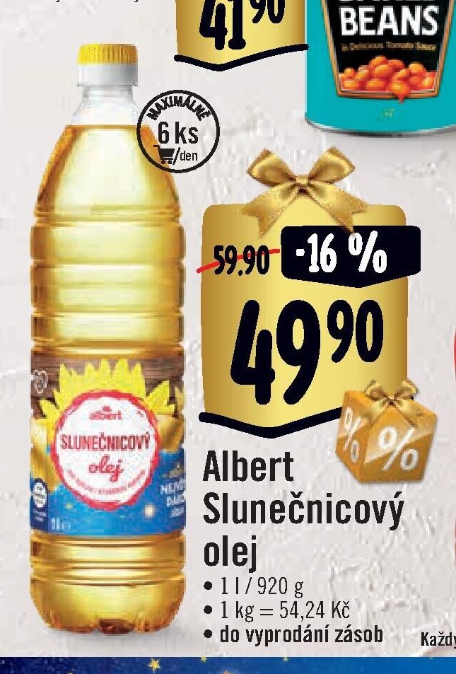 Albert Slunečnicový olej