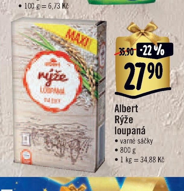 Albert Rýže loupaná