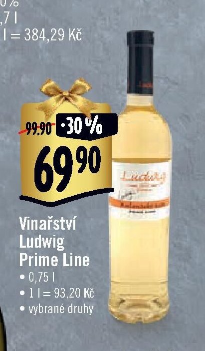 Vinařství Ludwig Prime Line