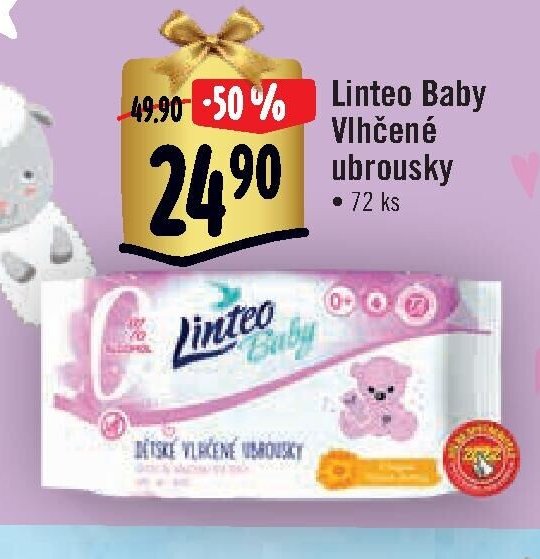 Linteo Baby Vlhčené ubrousky