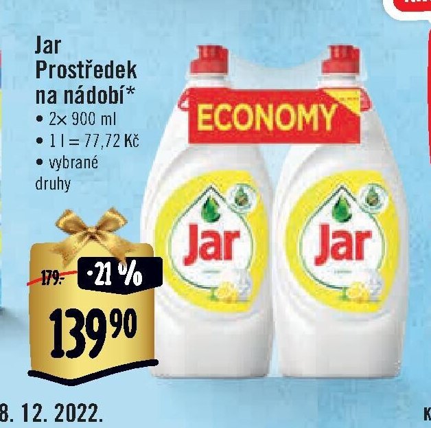 Jar Prostředek na nádobí