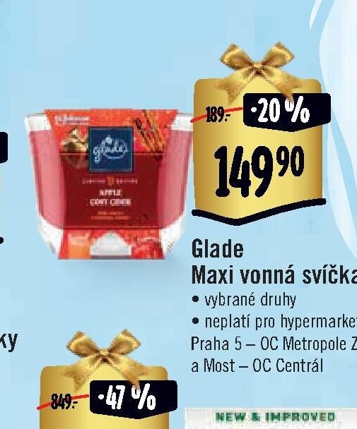 Glade Maxi vonná svíčka