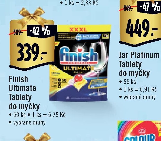 Finish Ultimate Tablety do myčky