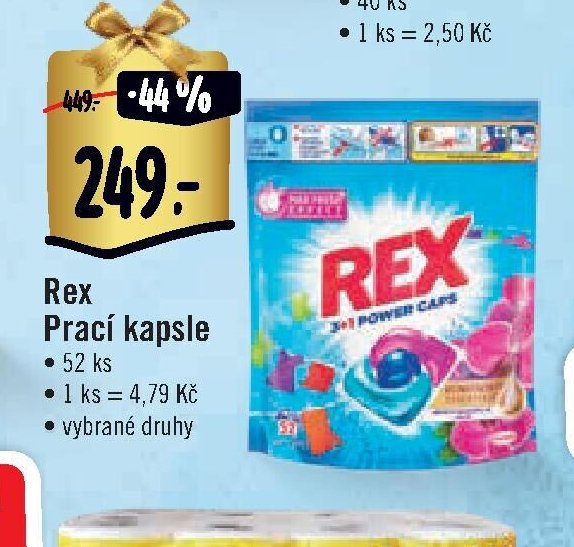 Rex Prací kapsle