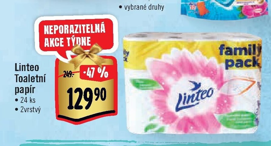 Linteo Toaletní papír