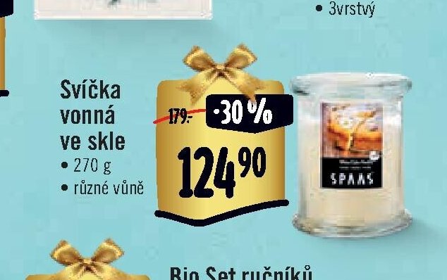 Svíčka vonná ve skle