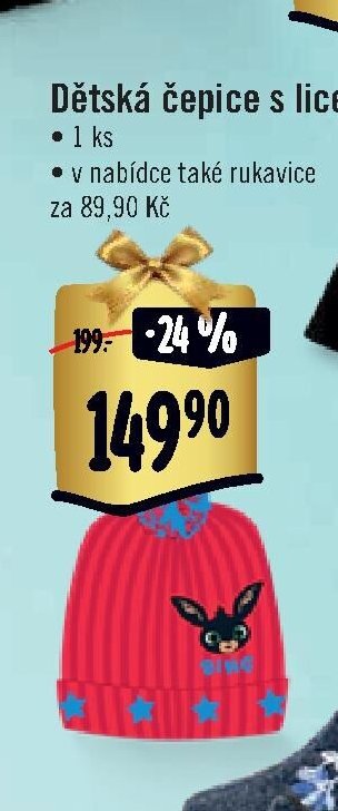 Dětská čepice s licencí
