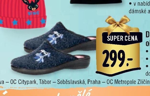 Dámská domácí obuv