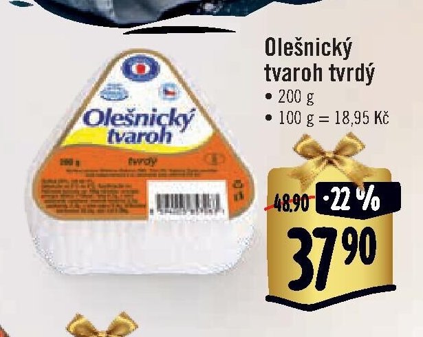 Olešnický tvaroh tvrdý