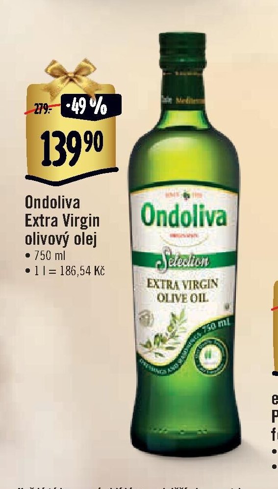 Ondoliva Extra Virgin olivový olej