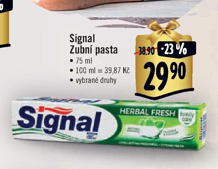 Signal Zubní pasta