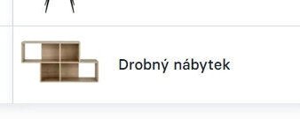 Drobný nábytek