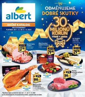 akční leták Albert 7.12.2022-31.12.2022