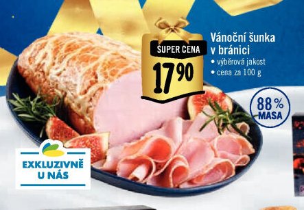 Vánoční šunka v bránici