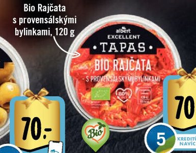 Bio Rajčata s provensálskými bylinkami, 120 g