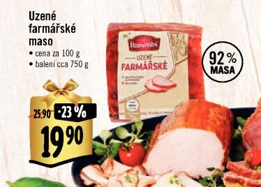 Uzené farmářské maso