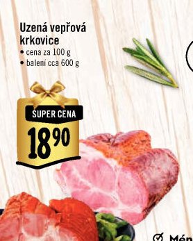 Uzená vepřová krkovice