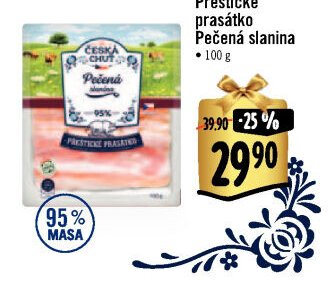 Přeštické prasátko Pečená slanina