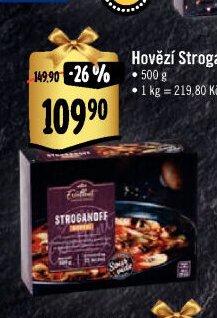 Hovězí Stroganoff