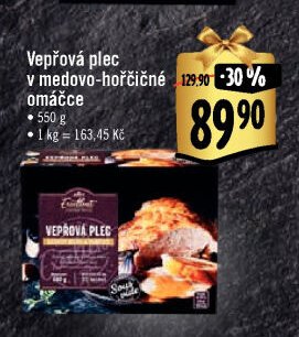 Vepřová plec v medovo-hořčičné omáčce