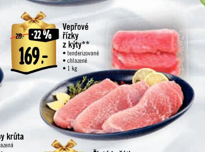 Vepřové řízky z kýty