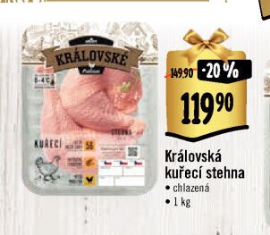 Královská kuřecí stehna