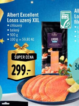 Albert Excellent Losos uzený XXL