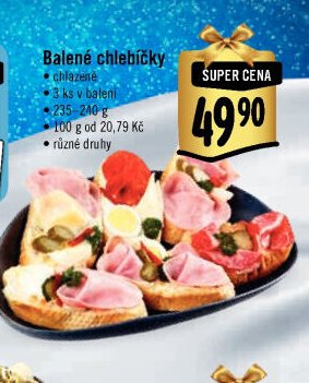 Balené chlebíčky